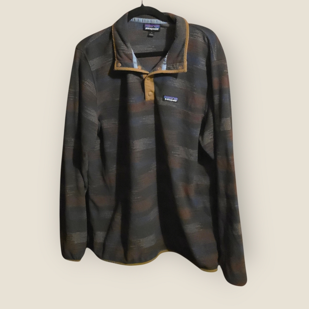 Patagonia Micro D Snap-T Pullover Warm Fleece Cozy Quarter Snap